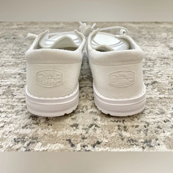 Hey Dude‎ Wendy Funk Mono White Womens Comfort Shoes Lightweight - Picture 2 of 9